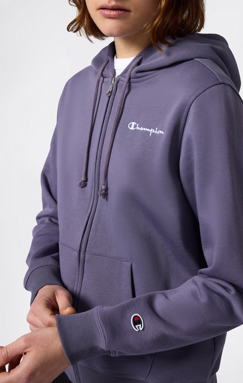 Women's Full Zip Fleece Hoodie Icons