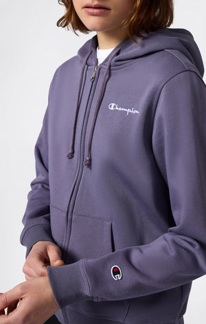 Women's Full Zip Fleece Hoodie Icons
