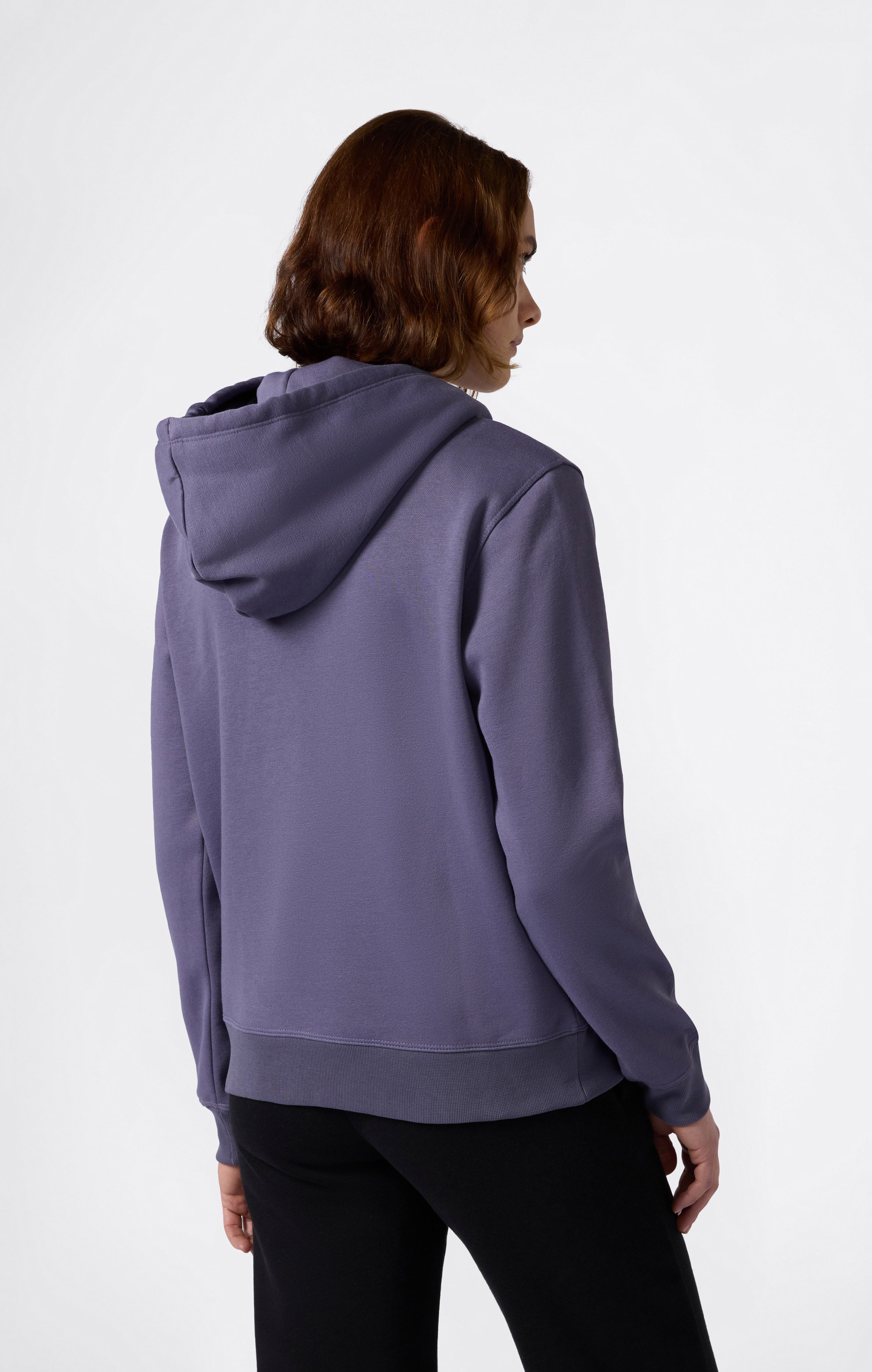 Felpa Con Zip Intera Interno Felpato Icons Da Donna