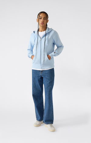 Leichter Damen-Hoodie mit Durchgehendem Reißverschluss Icons