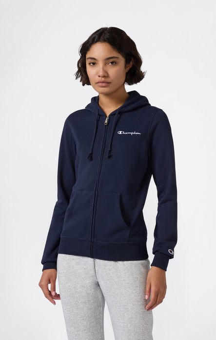 Leichter Damen-Hoodie mit Durchgehendem Reißverschluss Icons