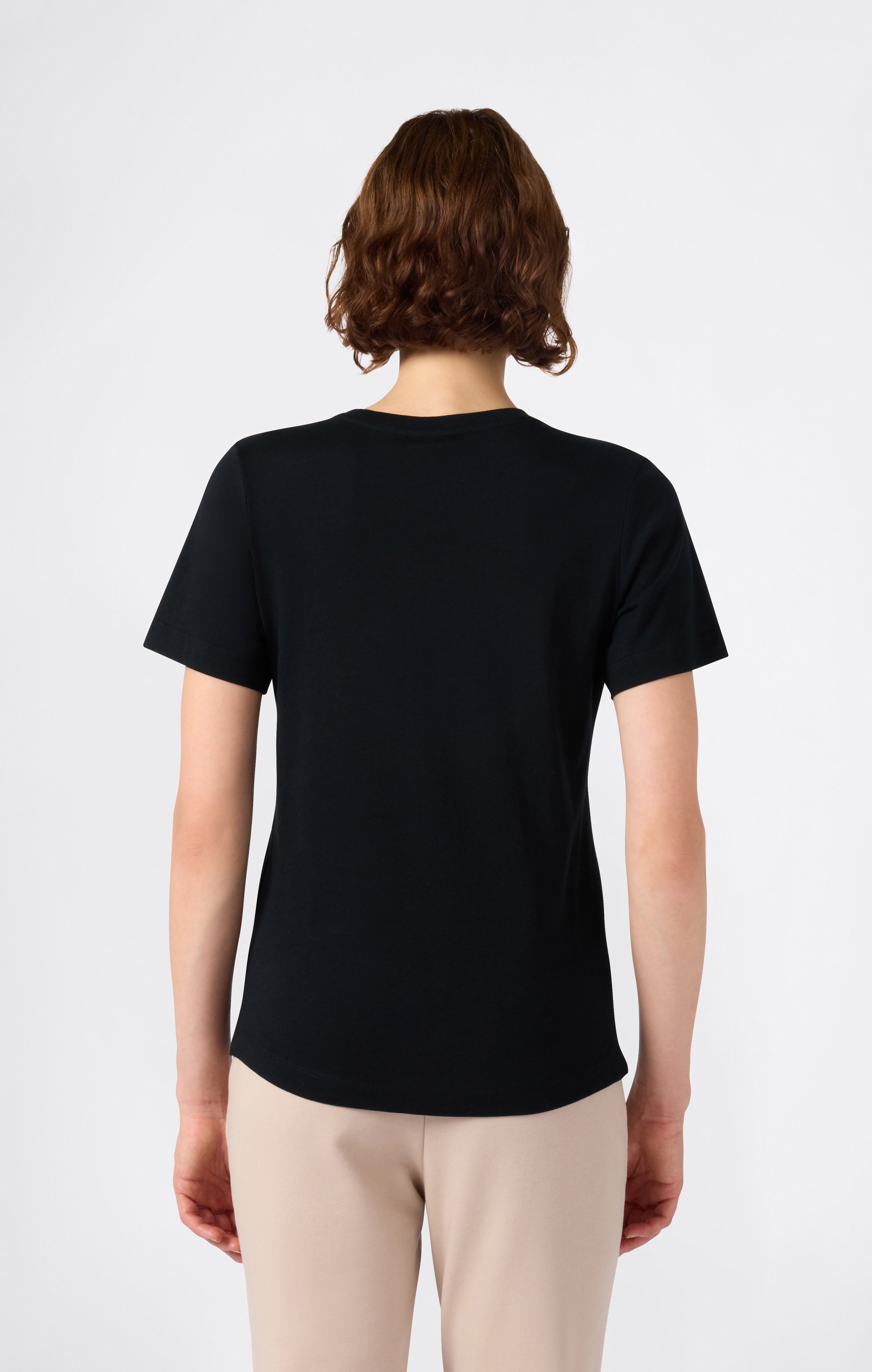 Camiseta Mujer Pequeño Logo Script Icons