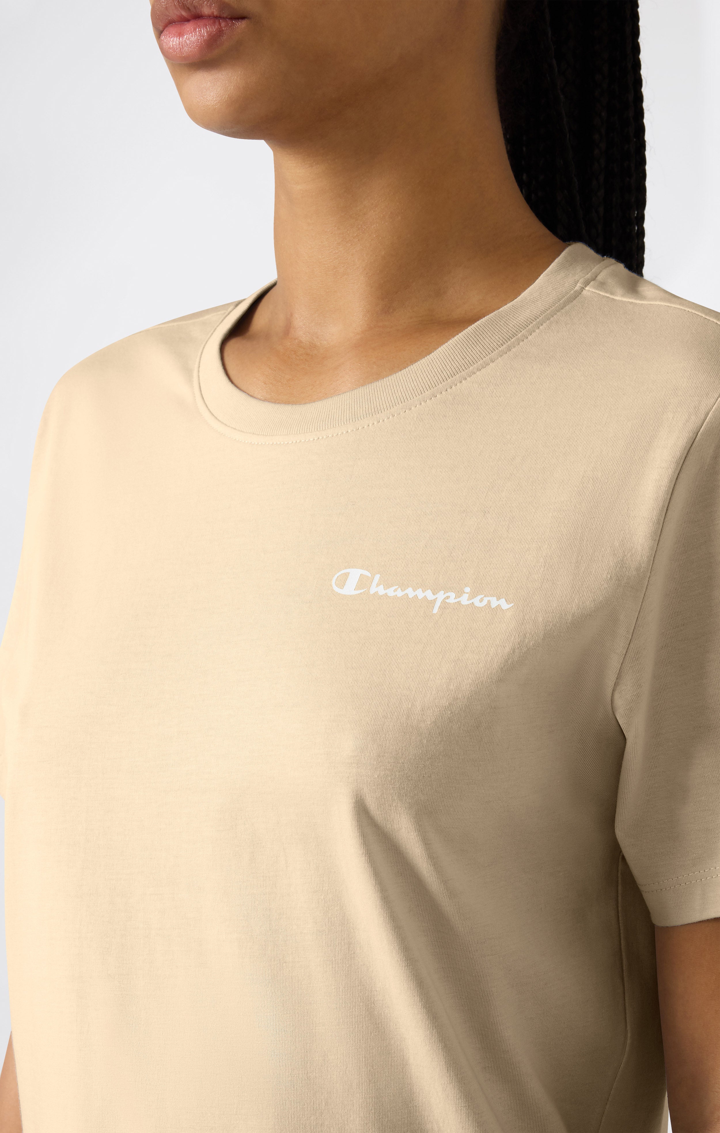 T-Shirt Donna Piccolo Logo Script Icons