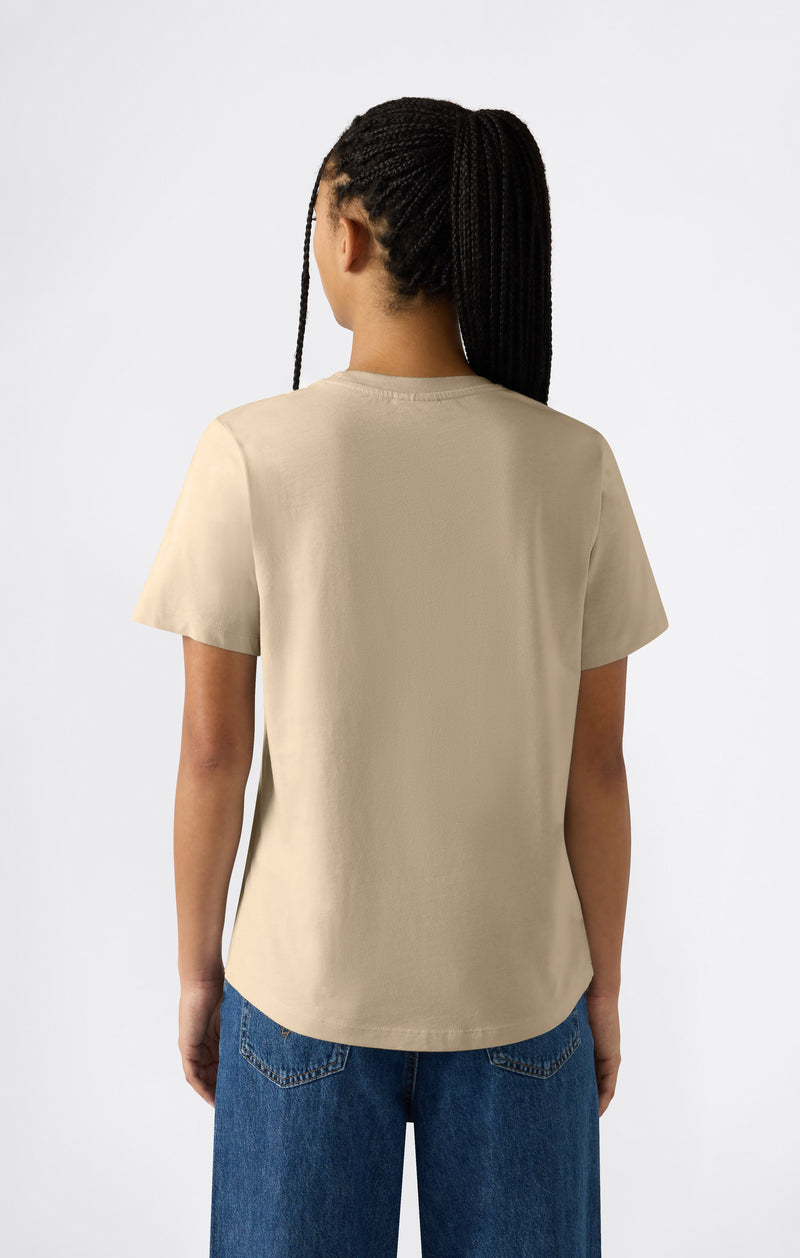 T-Shirt Donna Piccolo Logo Script Icons