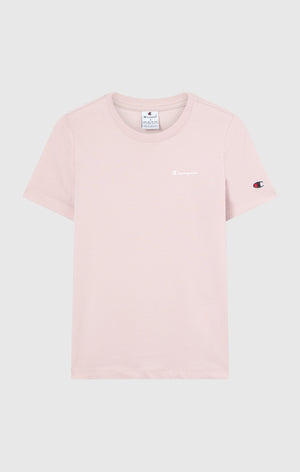 Damen T-Shirt Mit Kleinem Script Logo Icons