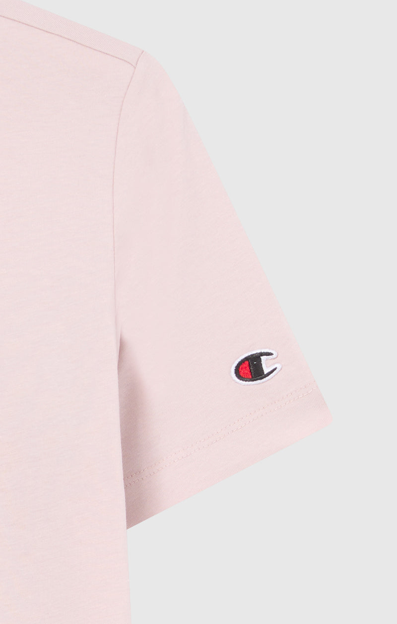 Damen T-Shirt Mit Kleinem Script Logo Icons