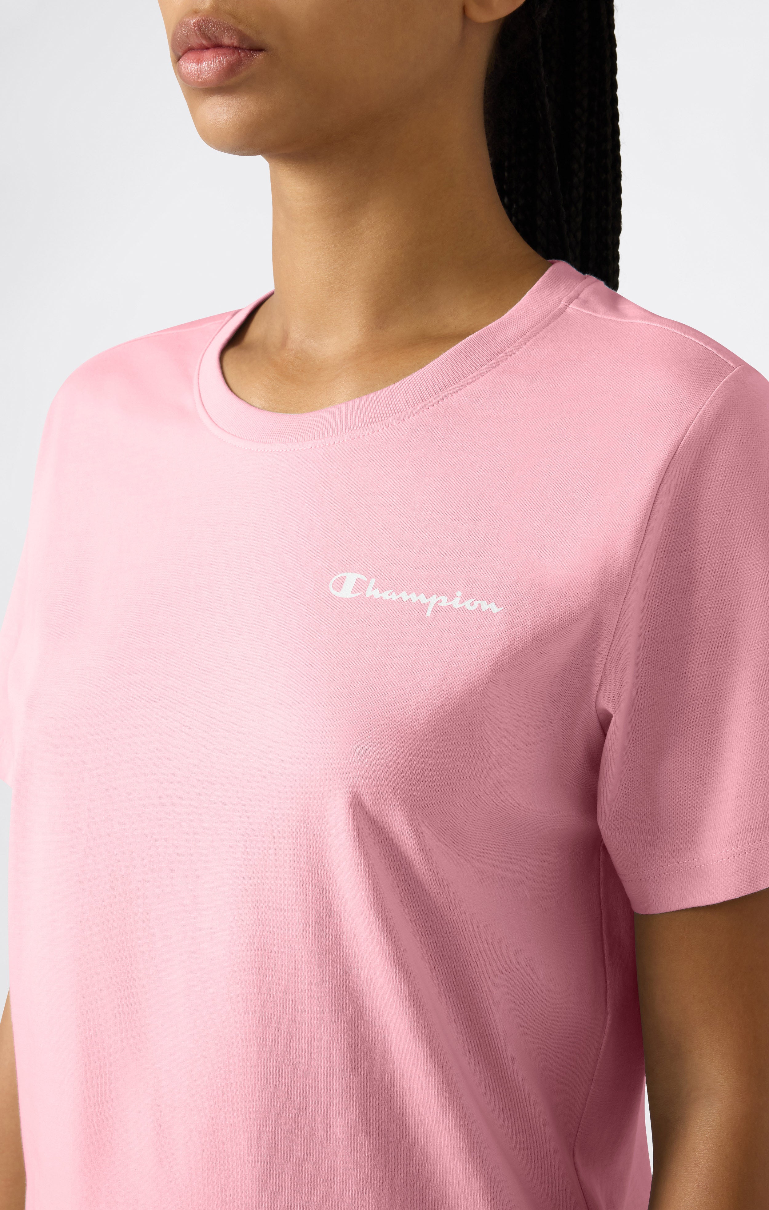 T-Shirt Donna Piccolo Logo Script Icons