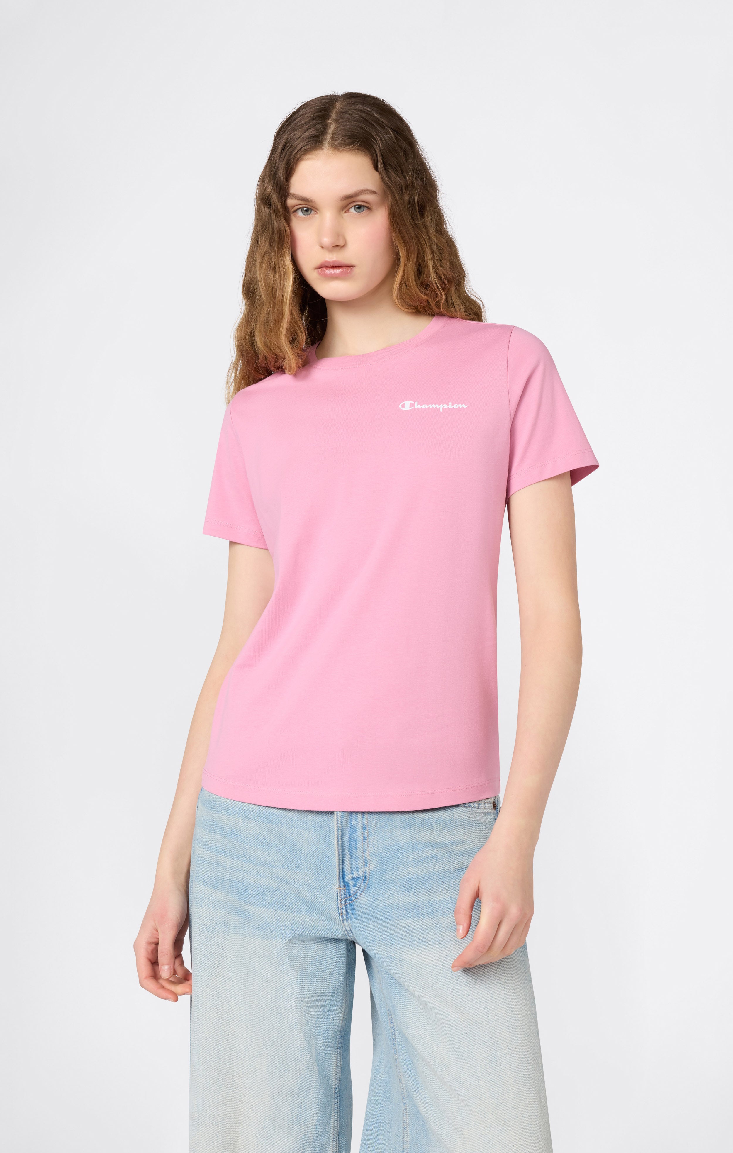 Women's Small Script Logo T-Shirt Icons