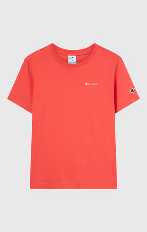 T-Shirt Donna Piccolo Logo Script Icons