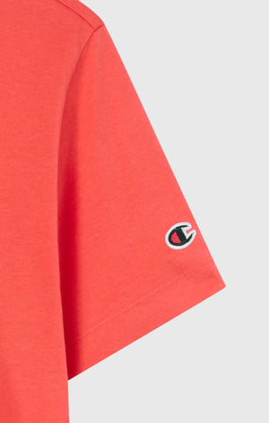 T-Shirt Donna Piccolo Logo Script Icons