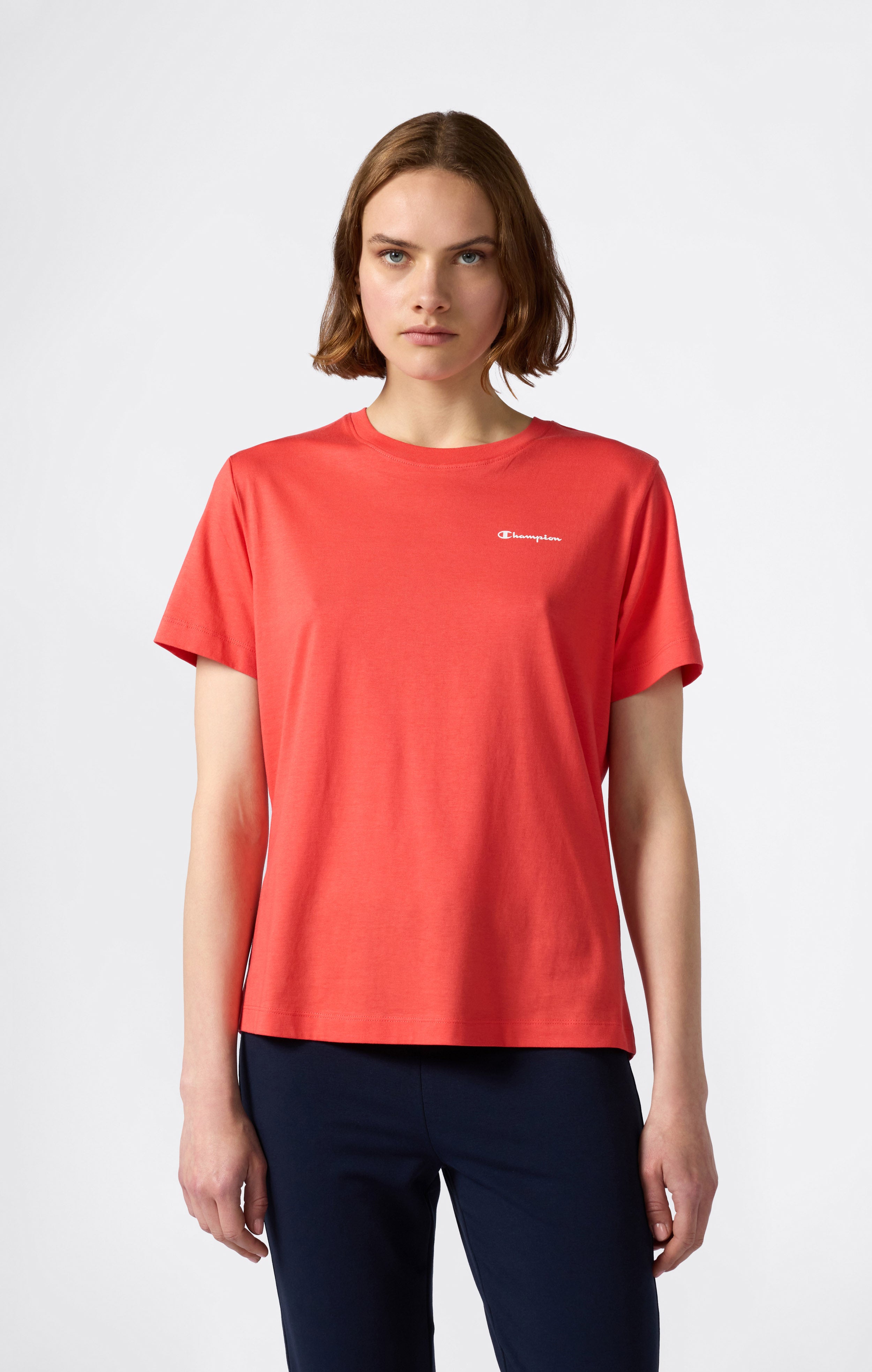 Women's Small Script Logo T-Shirt Icons
