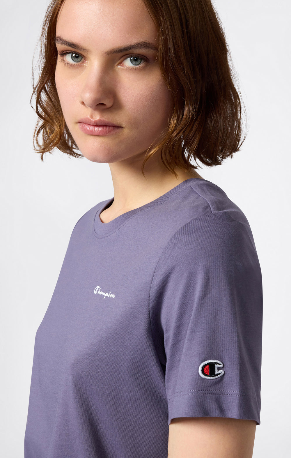 Camiseta Mujer Pequeño Logo Script Icons