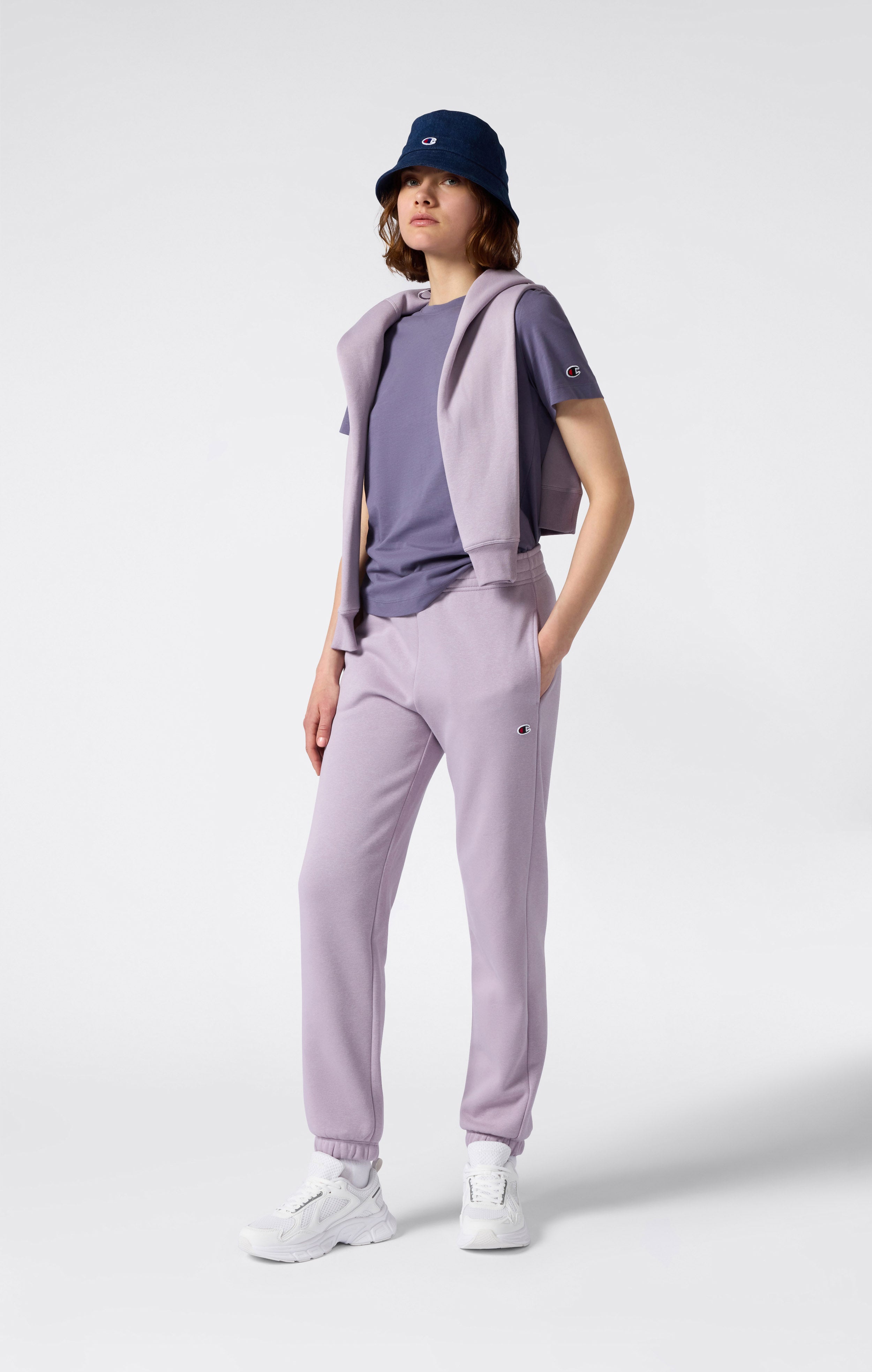 T-Shirt Donna Piccolo Logo Script Icons