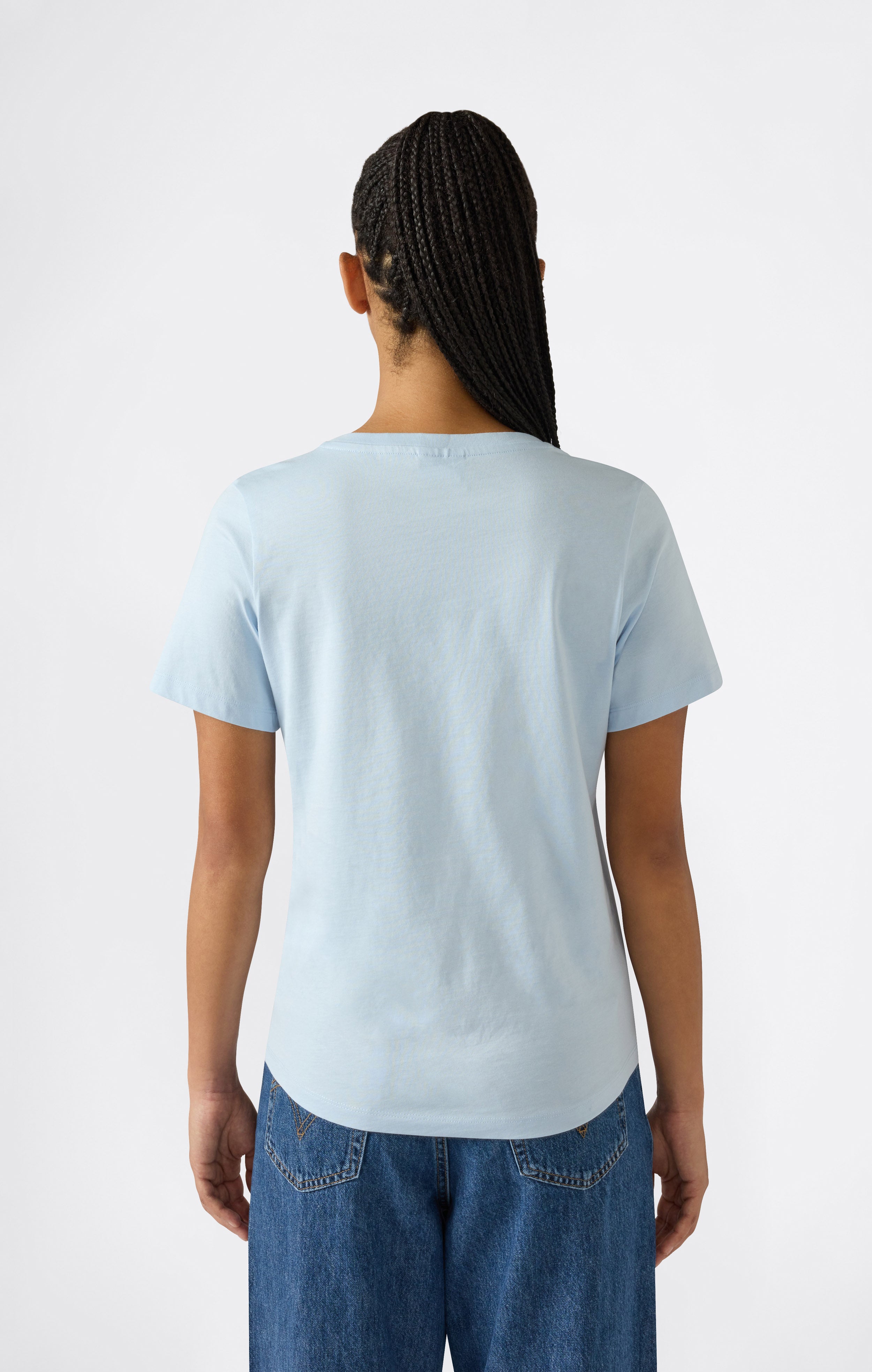 Damen T-Shirt mit V-Ausschnitt Icons