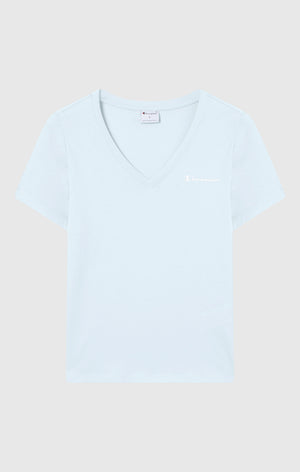 Damen T-Shirt mit V-Ausschnitt Icons