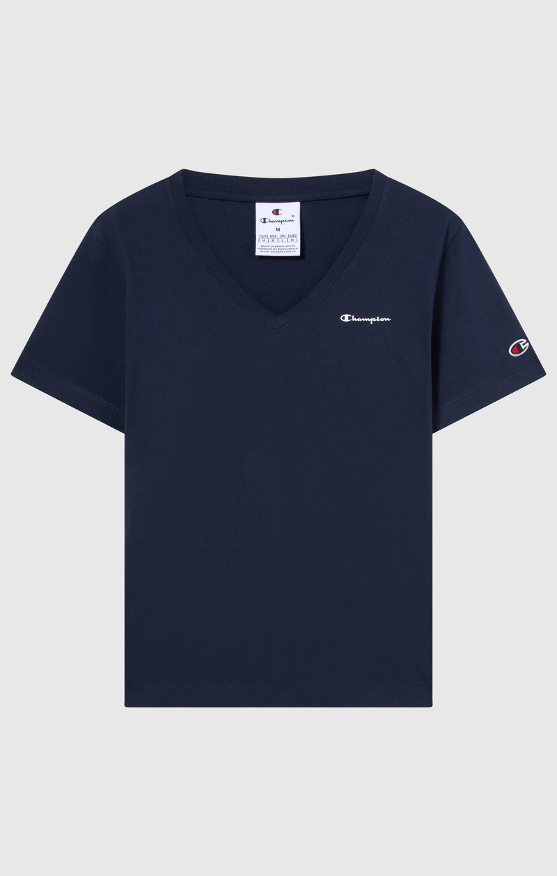 Damen T-Shirt mit V-Ausschnitt Icons