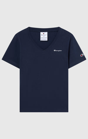 Damen T-Shirt mit V-Ausschnitt Icons