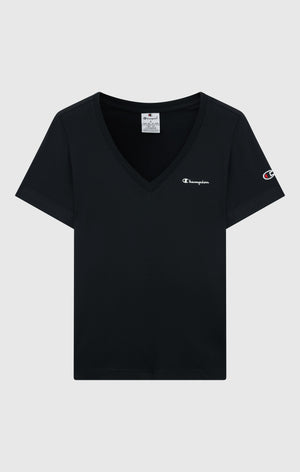 Damen T-Shirt mit V-Ausschnitt Icons