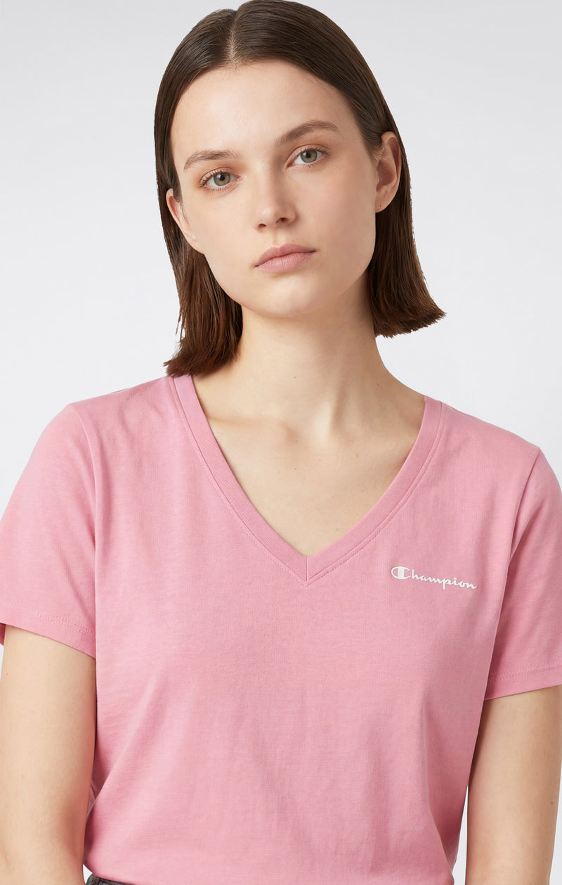 Damen T-Shirt mit V-Ausschnitt Icons