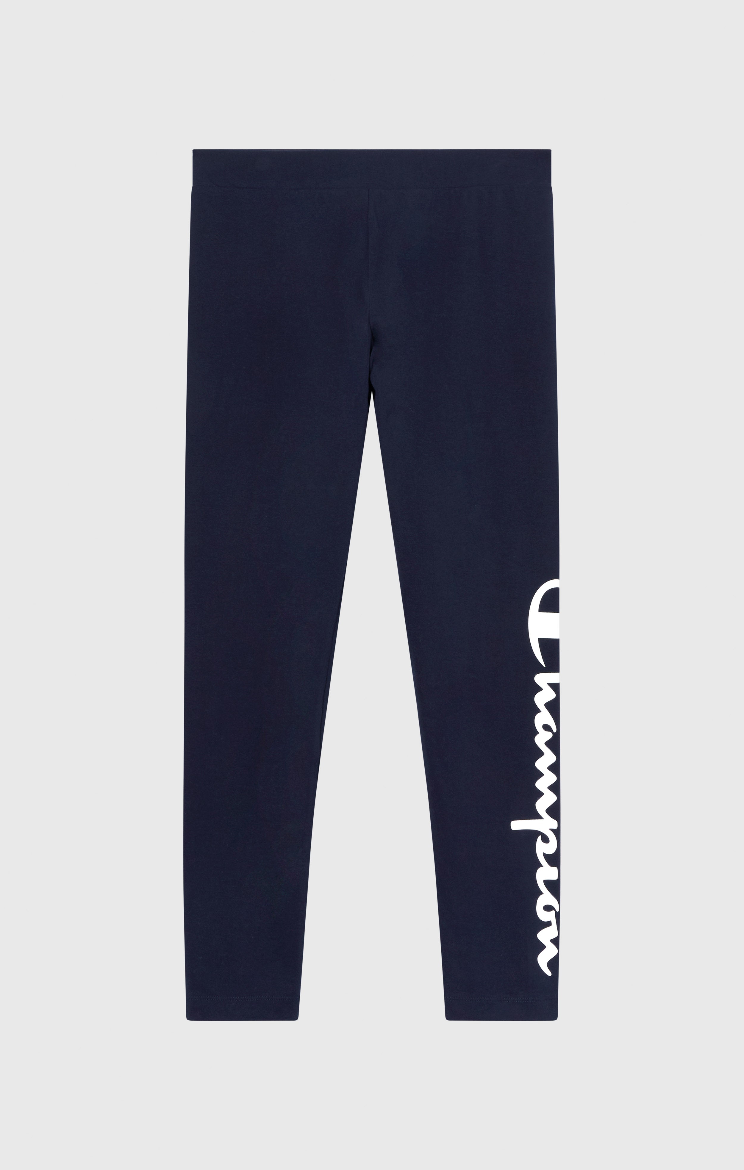 Women's Crop Leggings Script Logo