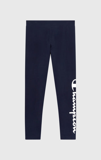 Leggings Crop da Donna con Logo Script