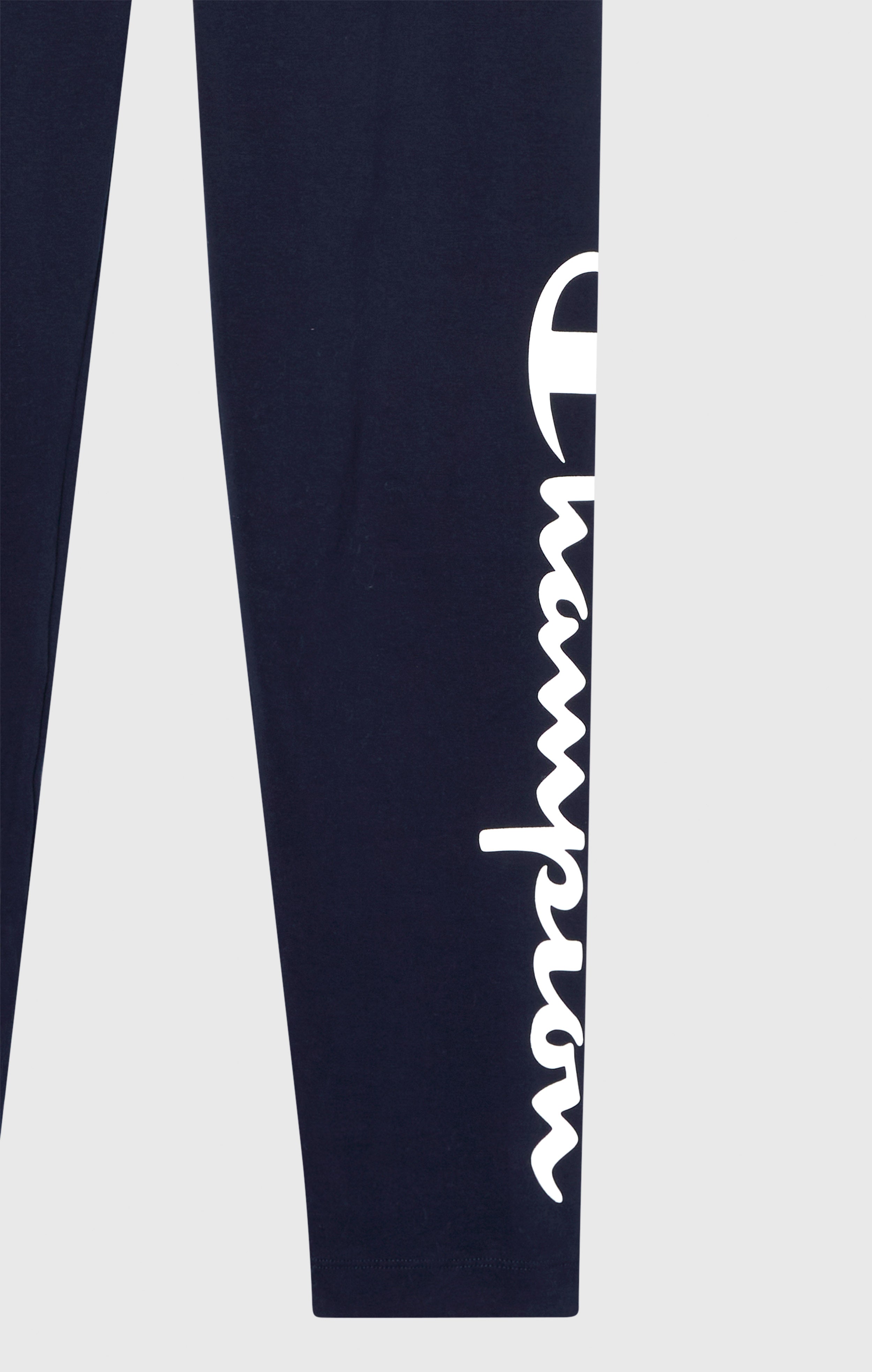 Women's Crop Leggings Script Logo