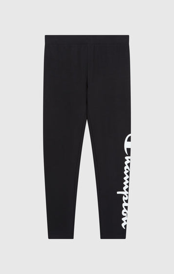 Leggings Crop da Donna con Logo Script