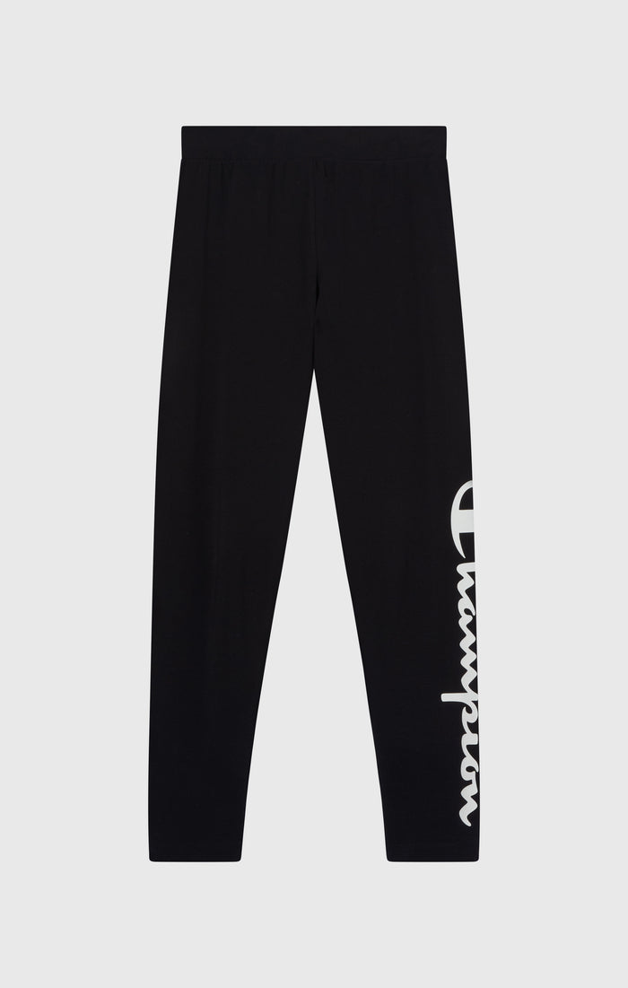 Leggings Crop da Donna con Logo Script