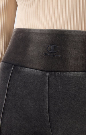 Damen Hoch taillierte Leggings Mit Used-Look Icons