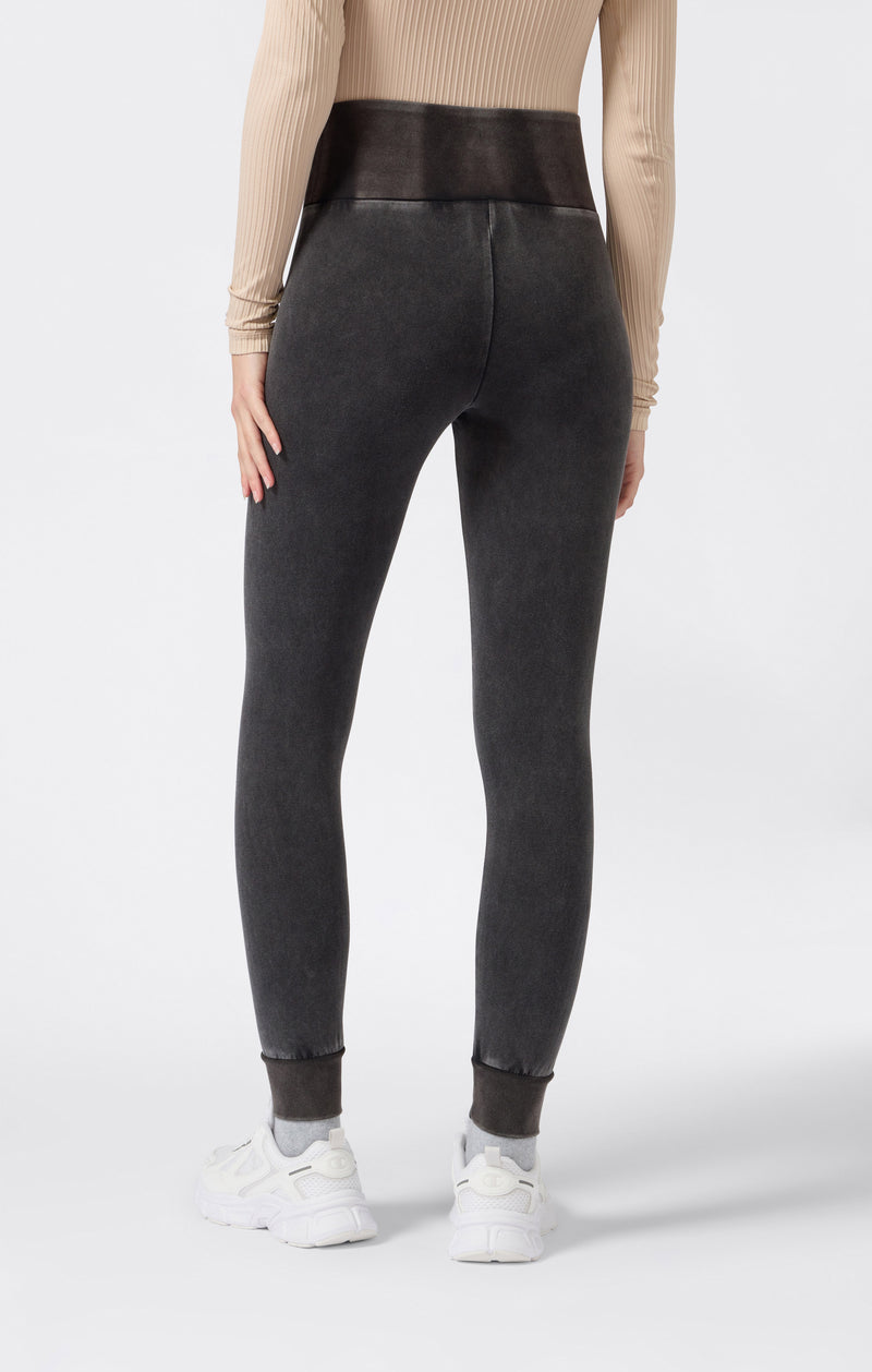Leggings Donna A Vita Alta Effetto Slavato Icons