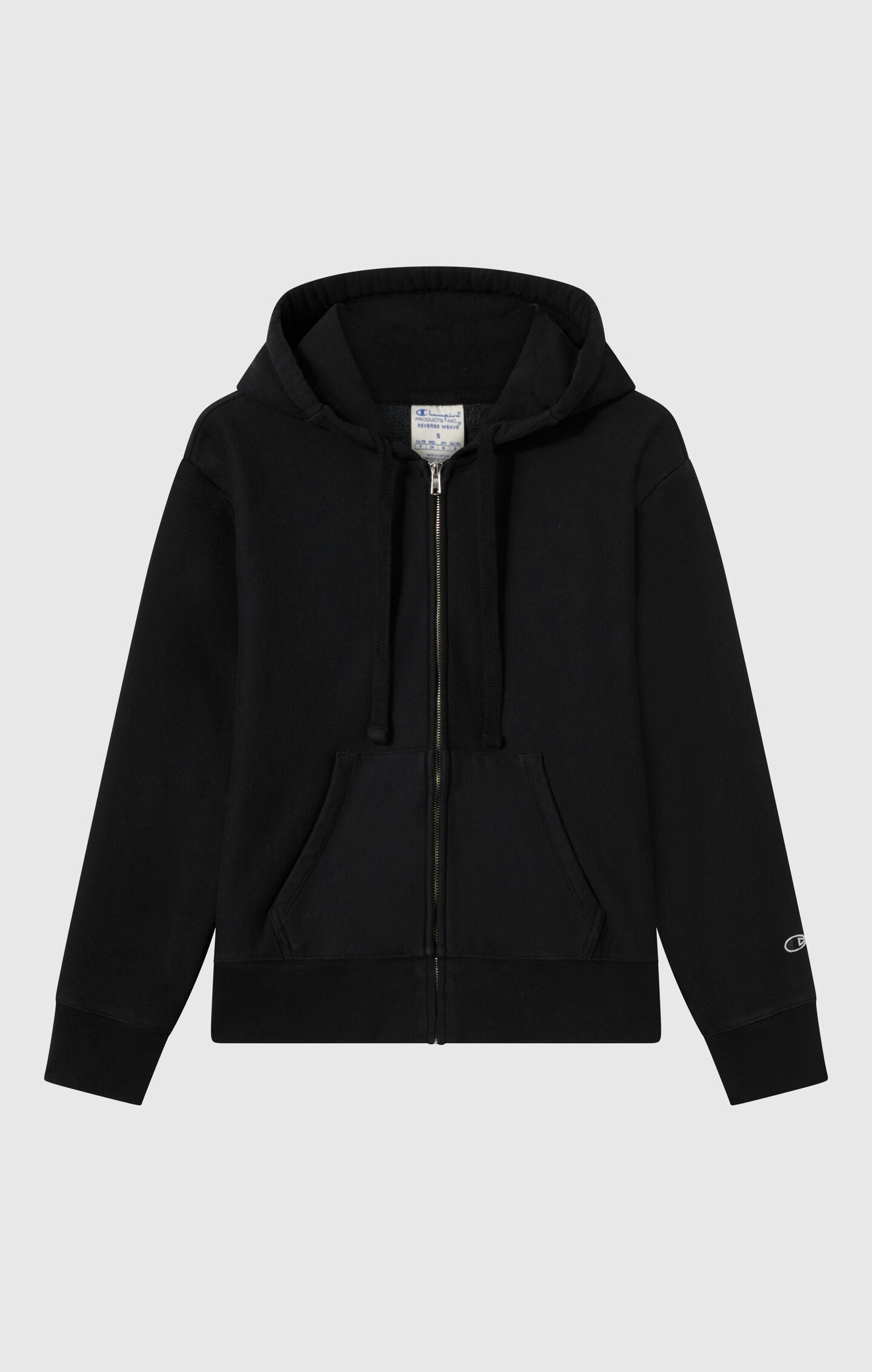 Women's Reverse Weave Washed Loose Fit Hooded Full Zip Sweatshirt