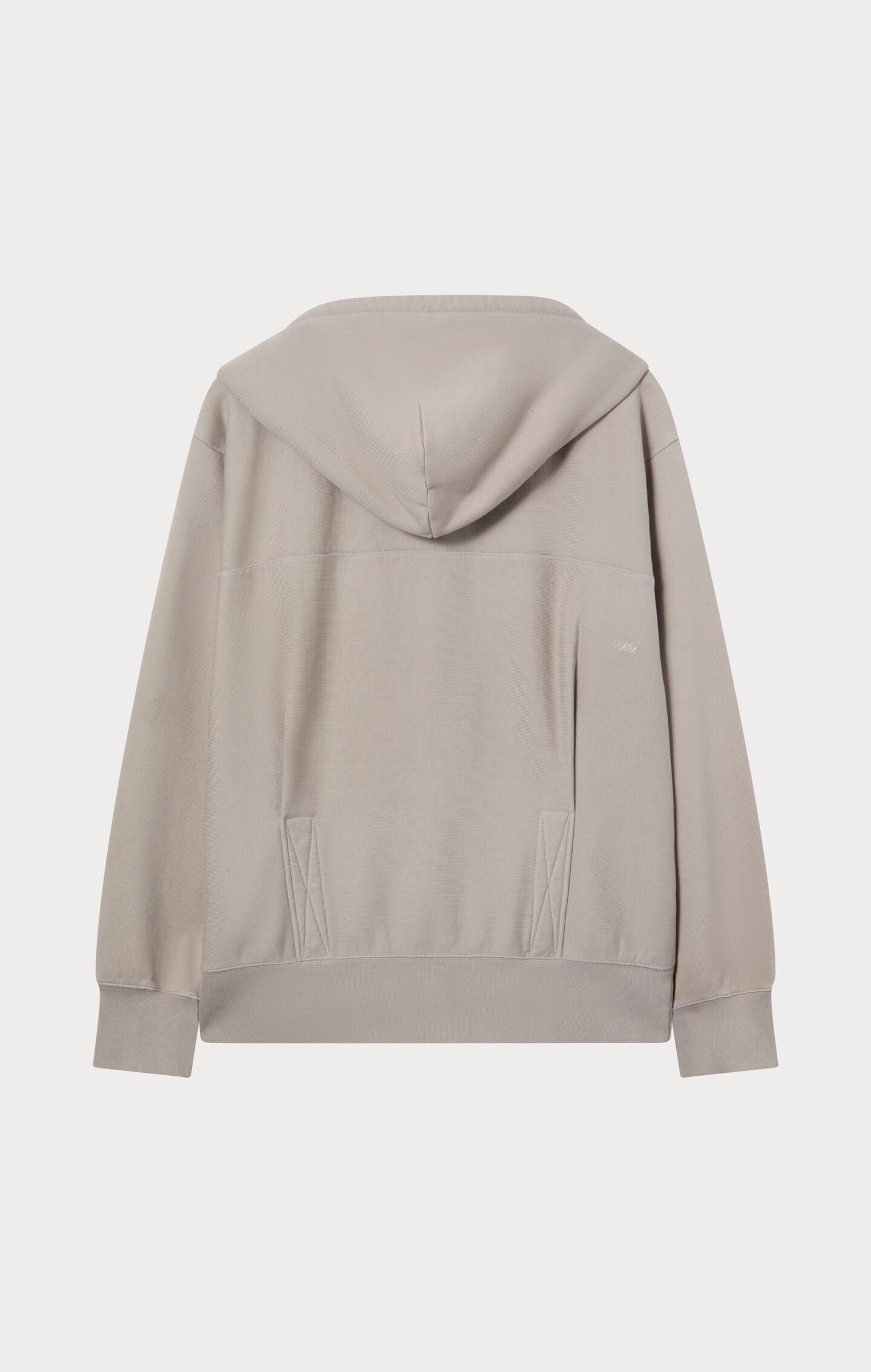 Women's Reverse Weave Washed Loose Fit Hooded Full Zip Sweatshirt