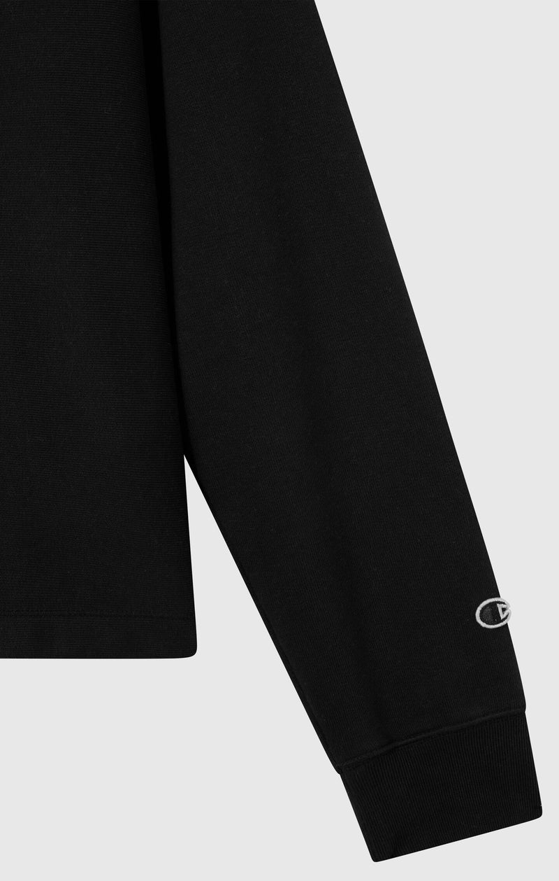 Sweatshirt mit Rundhalsausschnitt Reverse Weave lockere Passform im Washed-Look für Damen