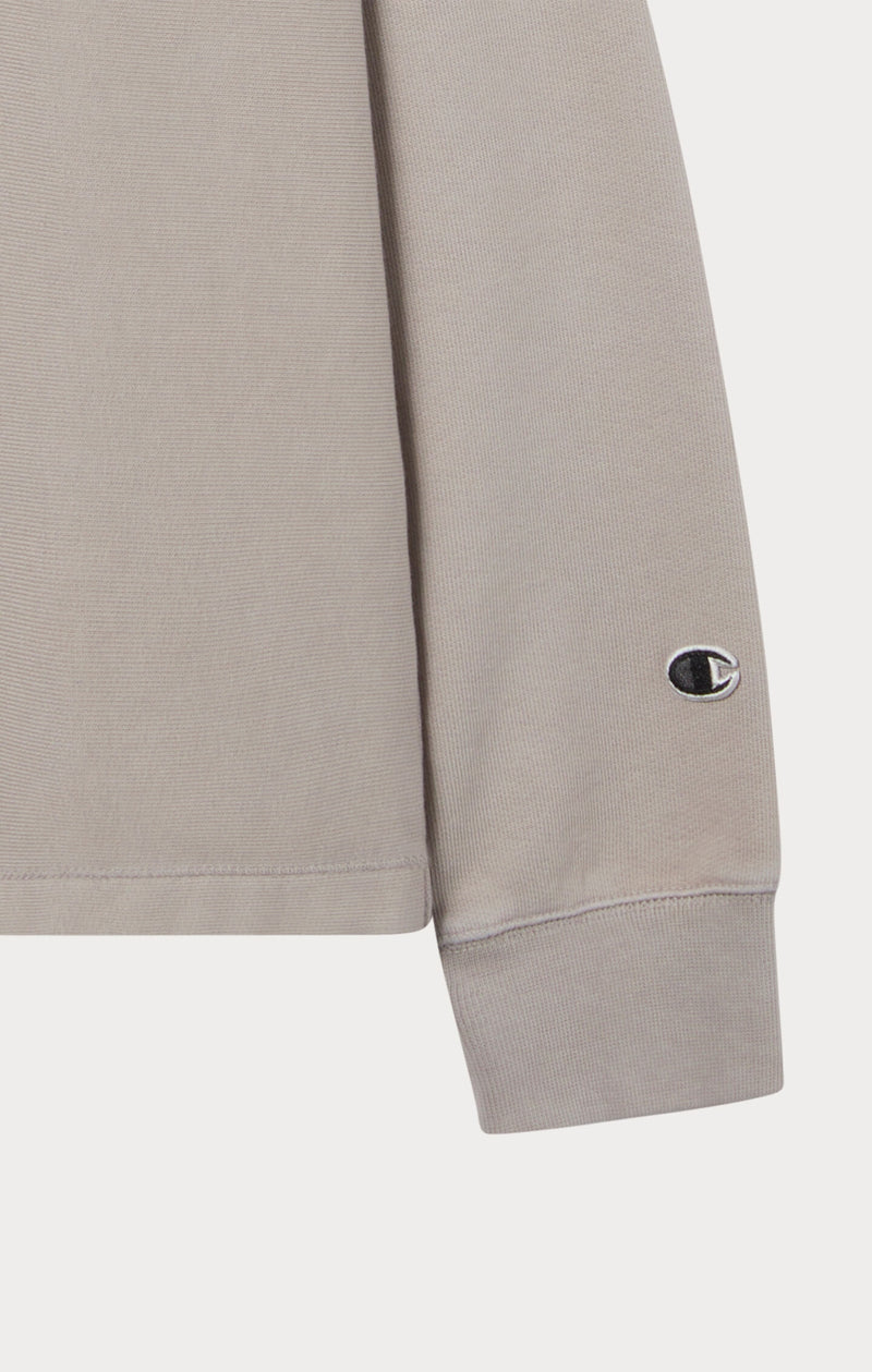 Felpa Donna girocollo Reverse Weave ampia effetto lavato