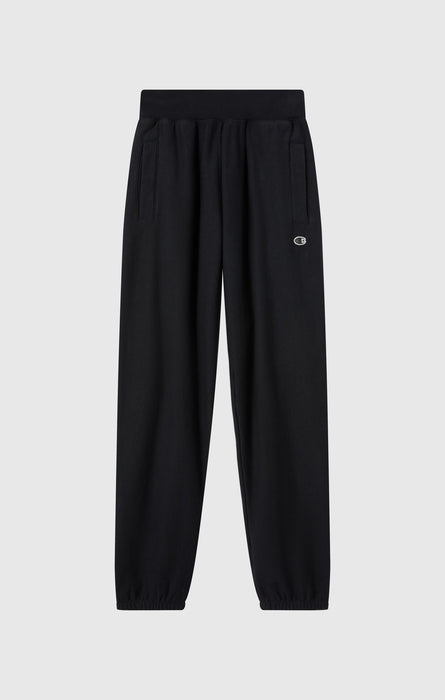 Women's Reverse Weave Washed Elastic Cuff Pants