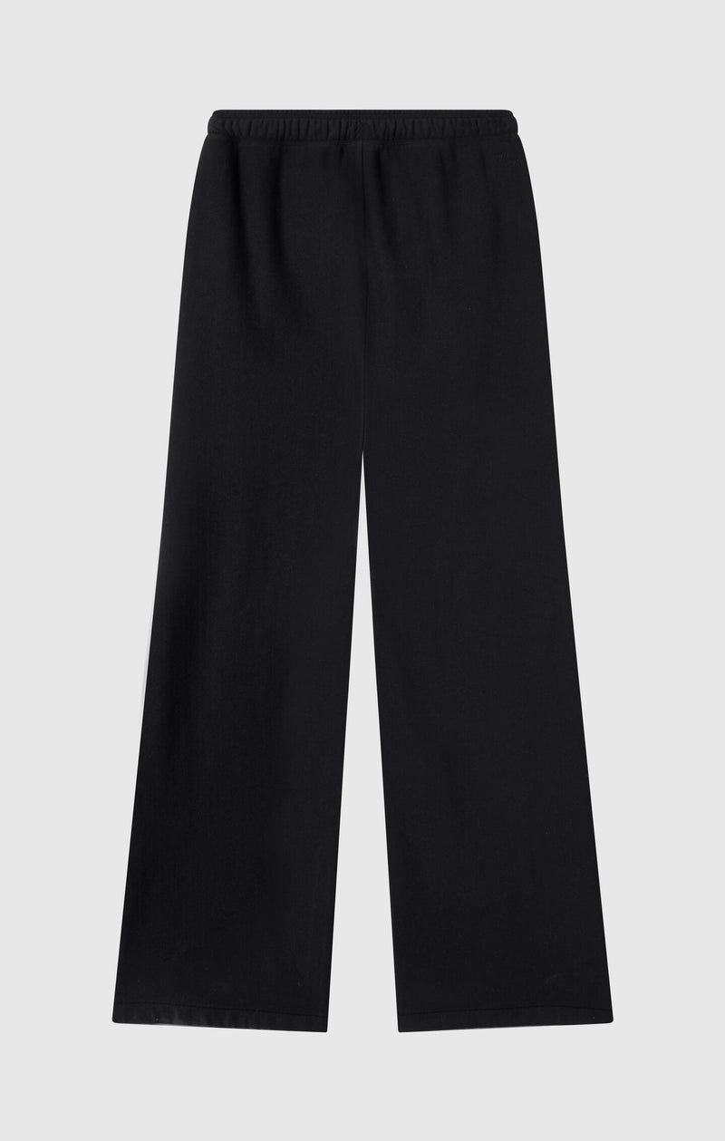 Pantalon Reverse Weave effet délavé avec ourlet droit - Femmes