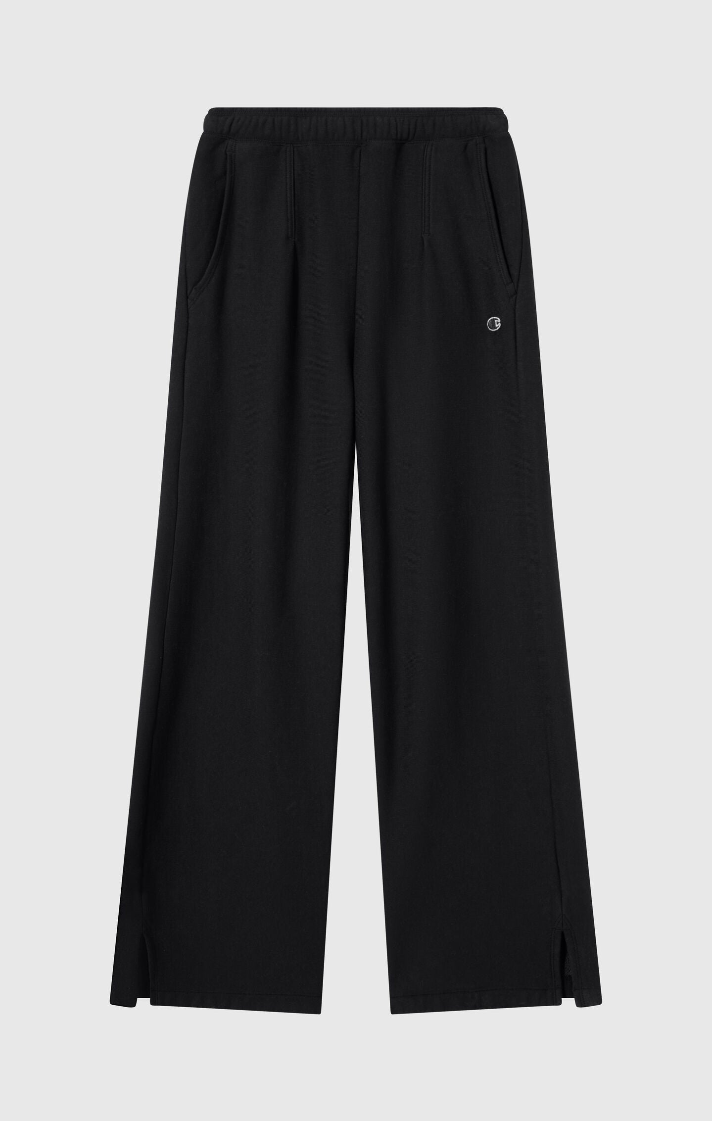 Women's Reverse Weave Washed Straight Hem Pants