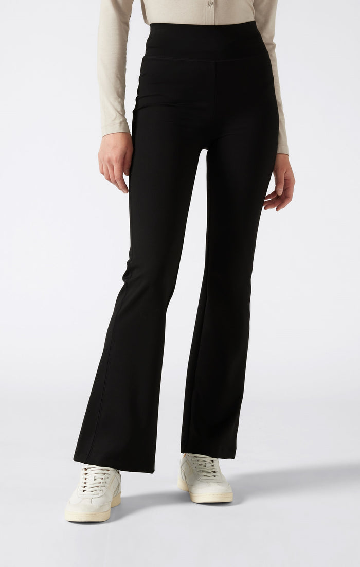 Leggings Reverse Weave im Washed-Look mit ausgestelltem Bein für Damen