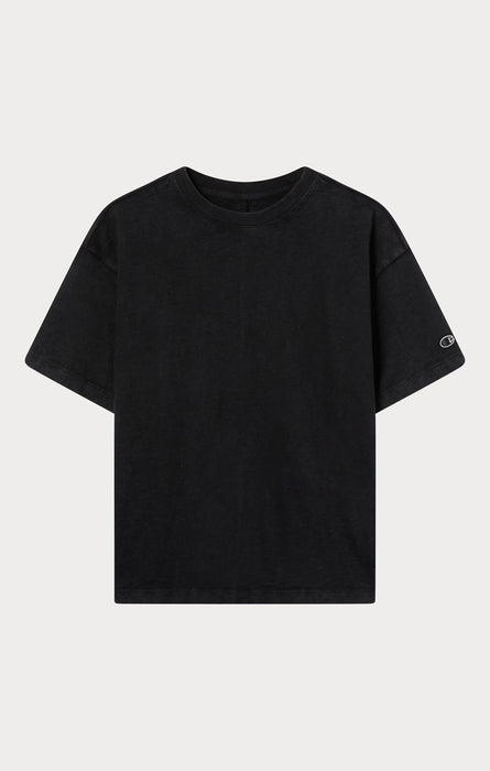 Women's Reverse Weave Washed Crewneck T-Shirt