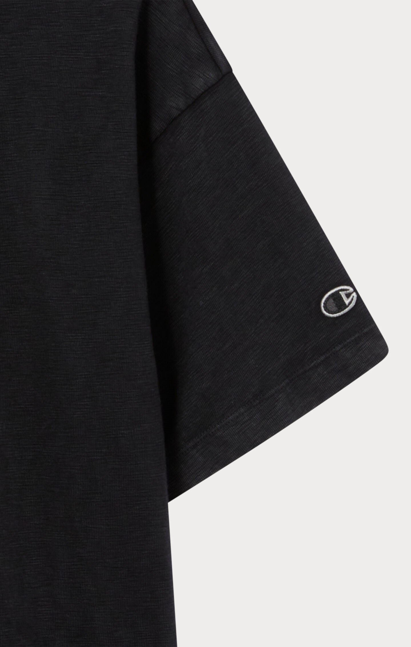 T-shirt Donna girocollo Reverse Weave effetto lavato