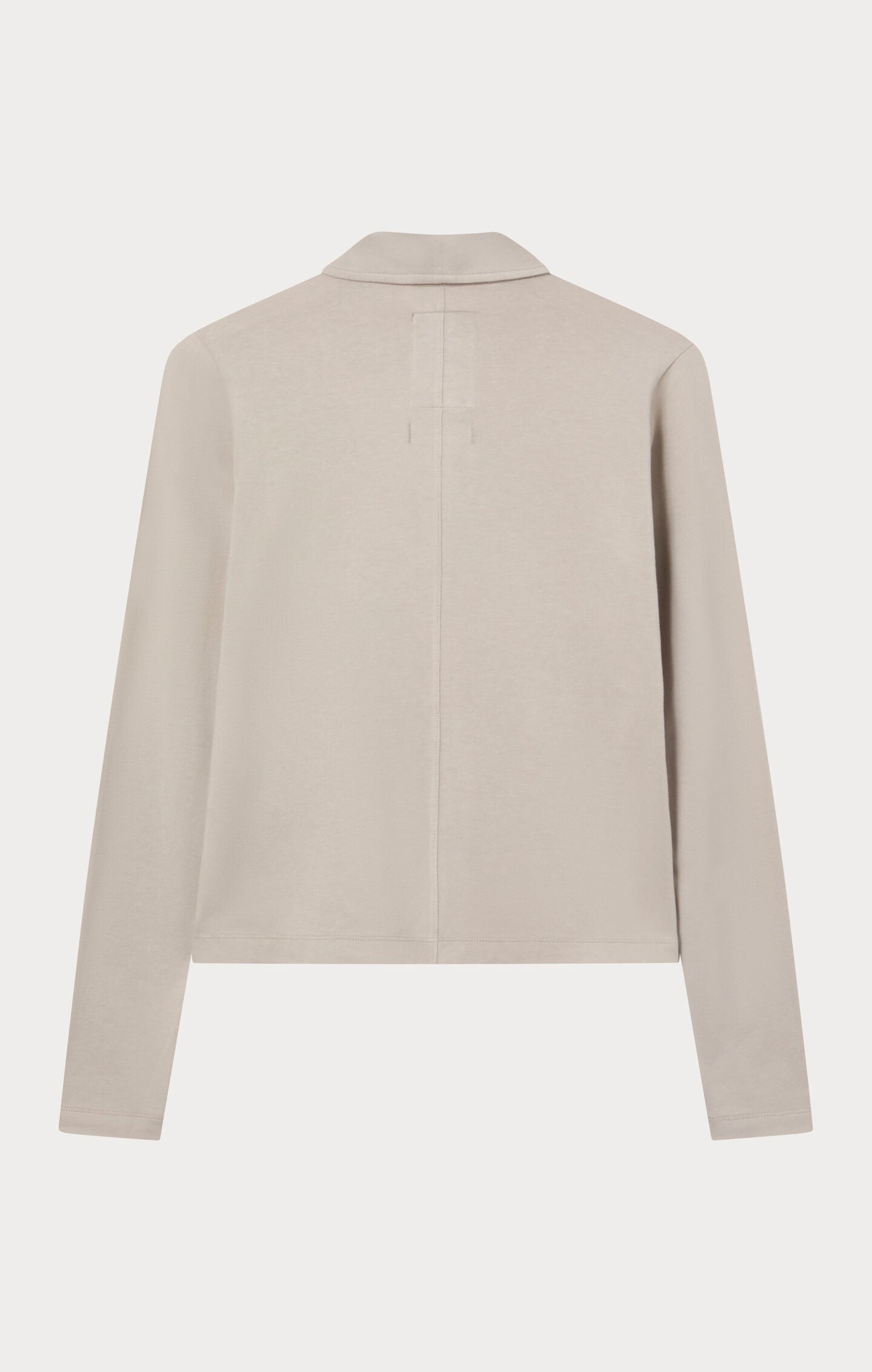 Polo Donna Reverse Weave effetto lavato a vestibilità slim