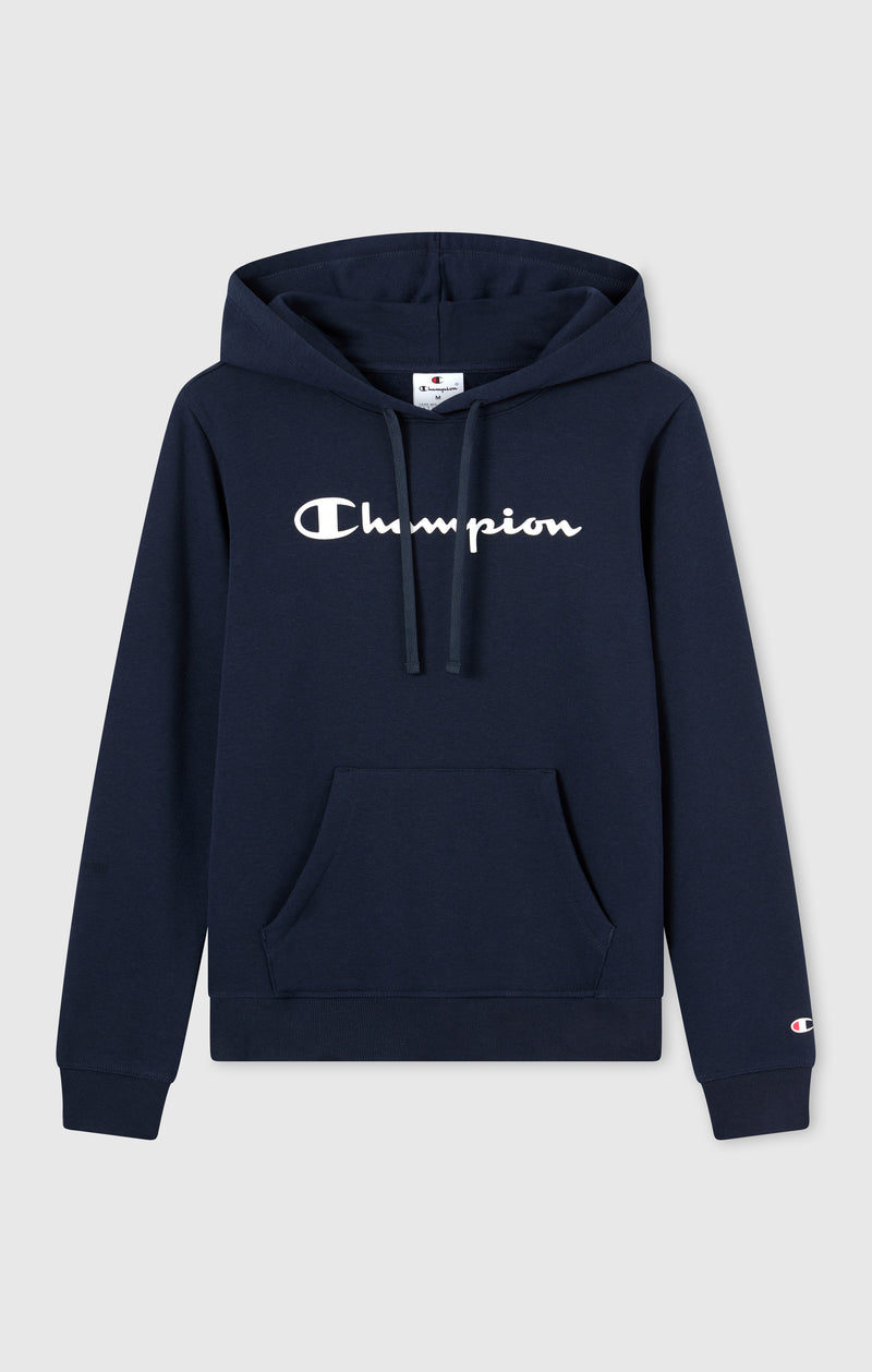 Sweat à Capuche Femme avec intérieur gratté Logo Script