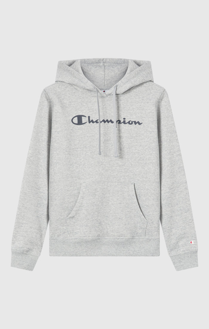 Women's Fleece Hooded Sweatshirt Script Logo
