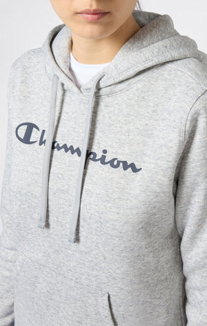 Sweat à Capuche Femme avec intérieur gratté Logo Script