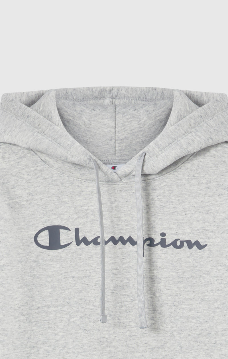 Sweat à Capuche Femme avec intérieur gratté Logo Script