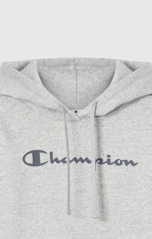 Sweat à Capuche Femme avec intérieur gratté Logo Script