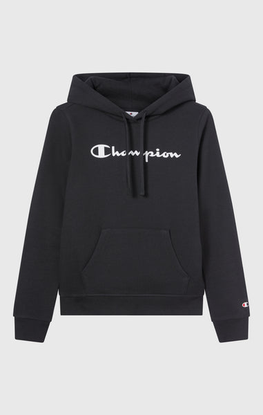 Felpa con Cappuccio con interno felpato da Donna Logo Script