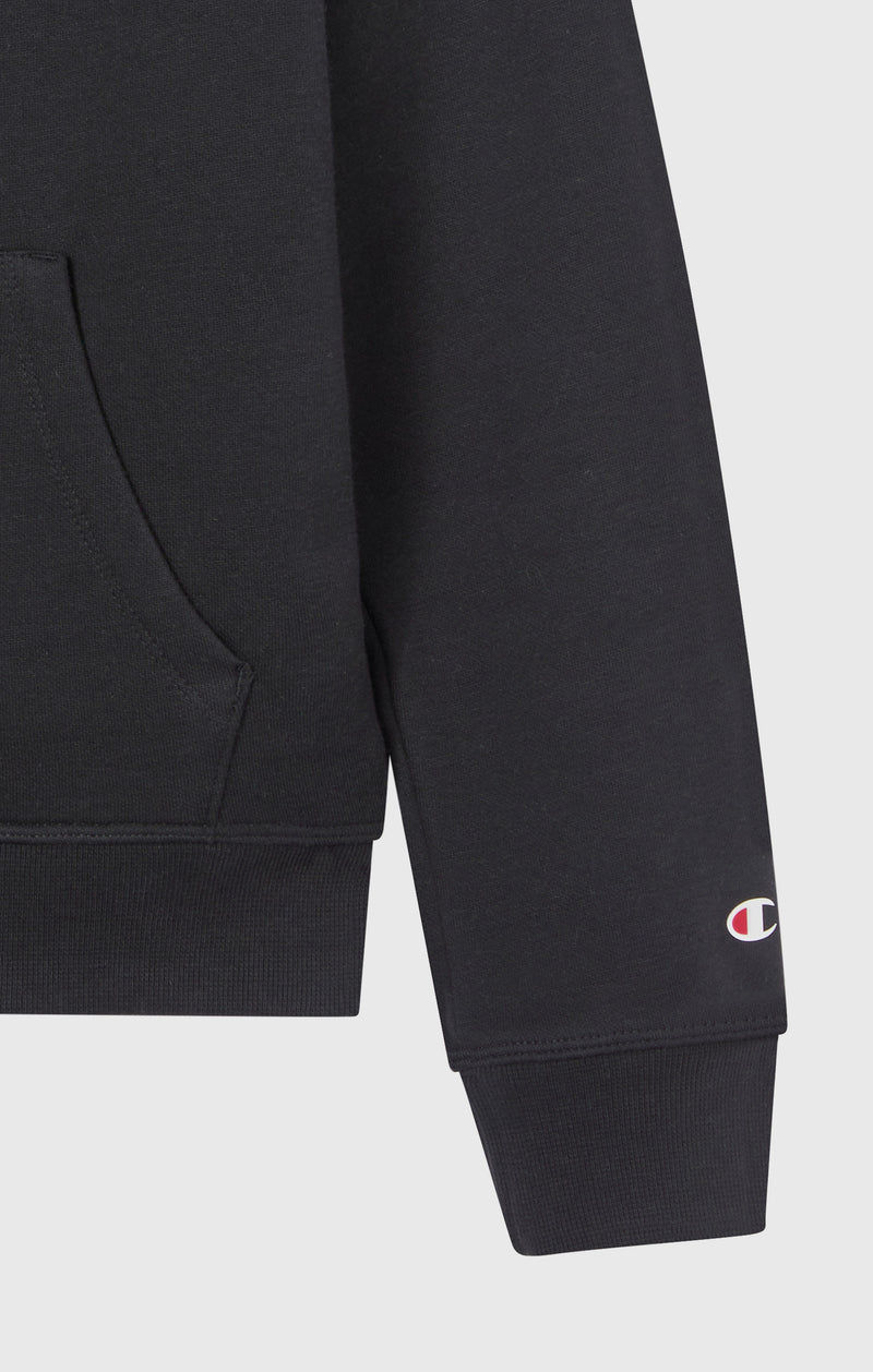 Felpa con Cappuccio con interno felpato da Donna Logo Script