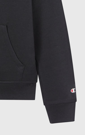 Felpa con Cappuccio con interno felpato da Donna Logo Script