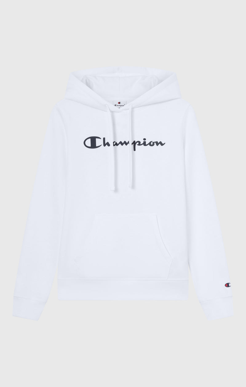 Felpa con Cappuccio con interno felpato da Donna Logo Script